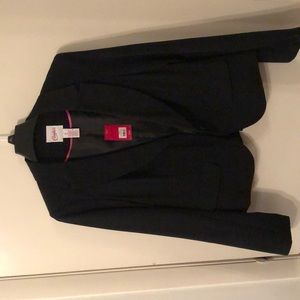 Women’s black suit jacket